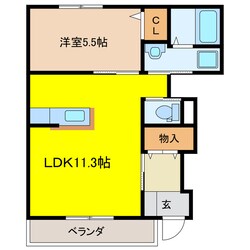 リアンの物件間取画像